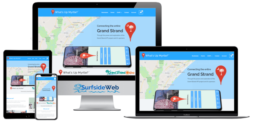 custom web programming myrtle beach